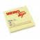 Notas adhesivas. Memo tip color amarillo
