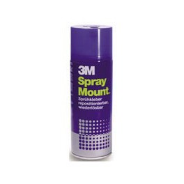 Spray adhesivo  3M Mount. 
