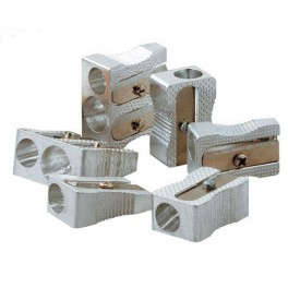 Sacapuntas de aluminio,1 boca Sacapuntas de aluminio,1 boca