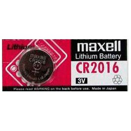 Pila Botón Maxell CR 2016 3V Lithium Pila Botón Maxell CR 2016 3V Lithium