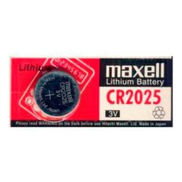 Pila Botón Maxell CR 2025   3V  Lithium