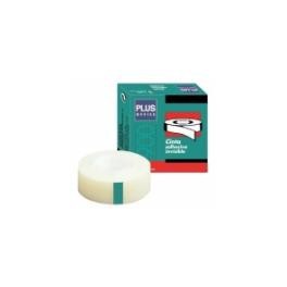 Cinta adhesiva invisible Plus Office 19mmx33m. Cinta adhesiva invisible Plus Office 19mmx33m.