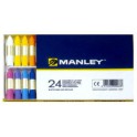 Ceras Manley 24 colores.