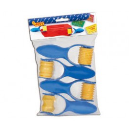 Rodillos pasta formas diversas. 4 rodillos.