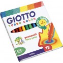 Rotuladores Giotto Turbo Color  12 unidades