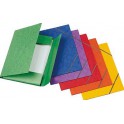 Carpetas de cartón en colores T/F con solapas