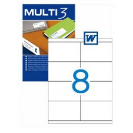 Etiquetas Multi 3 105X70MM Ref. 04725 Etiquetas Multi 3 105X70MM Ref. 04725