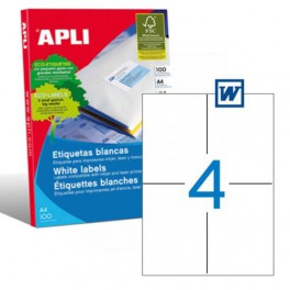 Etiquetas Apli 105X148MM Etiquetas Apli 105X148MM